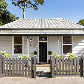 Classic weatherboard exterior