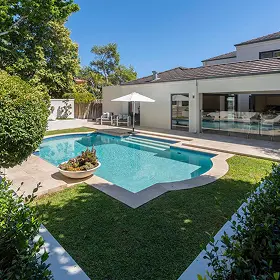 Oceanfront poolside living